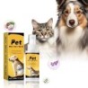 Haustier-Hautspray, Hautpflegespray für Hunde und Katzen, beruhigendes Spray, reinigt und macht die Haut weich, beruhigendes