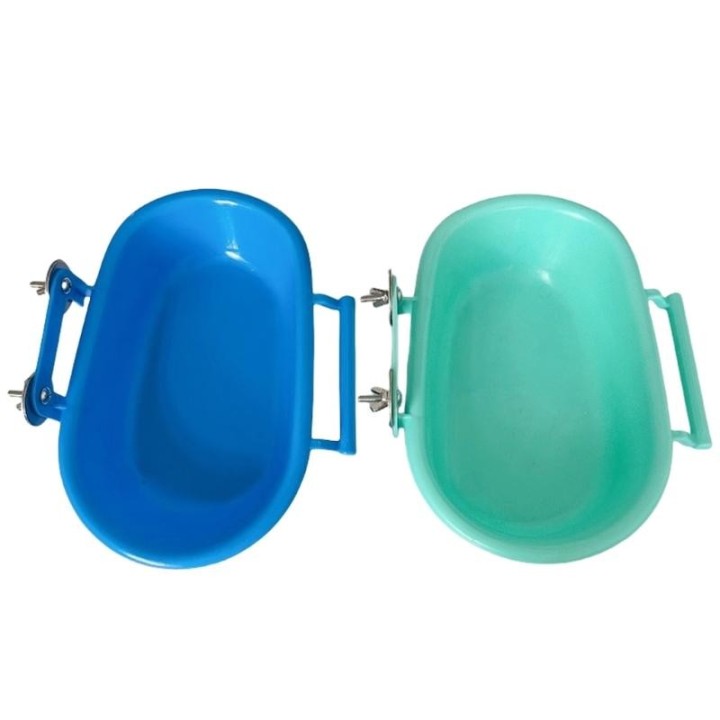 Mehrzweck-Vogelbadewanne, Vogelkäfig-Anbau, externe Badewanne, am Käfig montiertes Duschbecken, Vogelbadewanne, Wasserschale