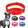 Martingale Strapazierfähiges Hundehalsband aus Nylon, verstellbar, weich und bequem, für kleine und große Hunde, Sicherheitst