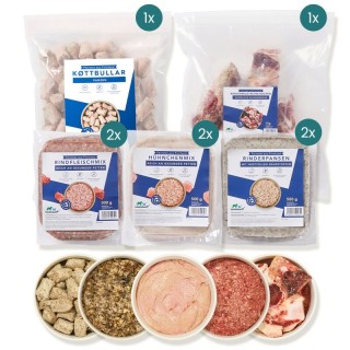 haustierkost.de Probierpaket Finnland BARF Frostfutter