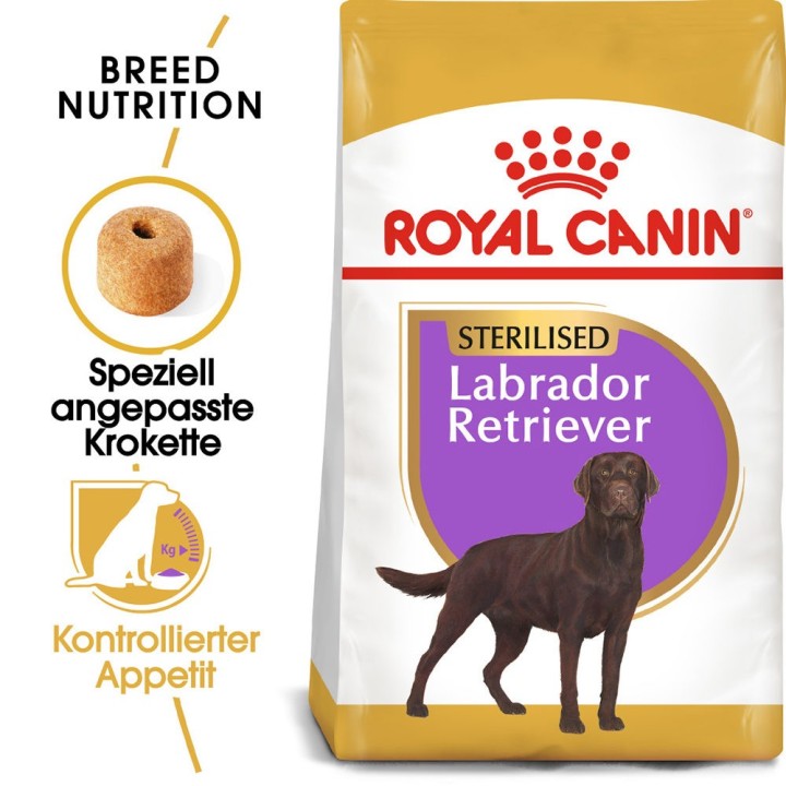 Royal Canin Labrador Retriever Sterilised Adult Hundefutter - 3 kg