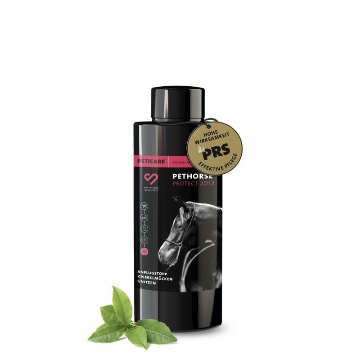 Peticare Anti-Kriebelmücken Gnitzen Refill für Pferde, Sommerekzem vorbeugen | 100 ml
