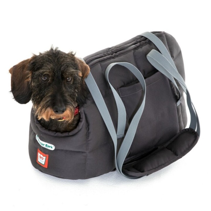 Doctor Bark Hundetragetasche grau S
