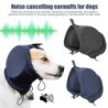 Beruhigender Kapuzenpullover für Hunde, Ohrenschützer für Haustiere, verstellbar, Geräuschunterdrückung, Gehörschutz für Haus