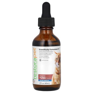 RestoraPet, Katzennahrung, Bio-Thunfisch, 2 fl oz (60 ml)