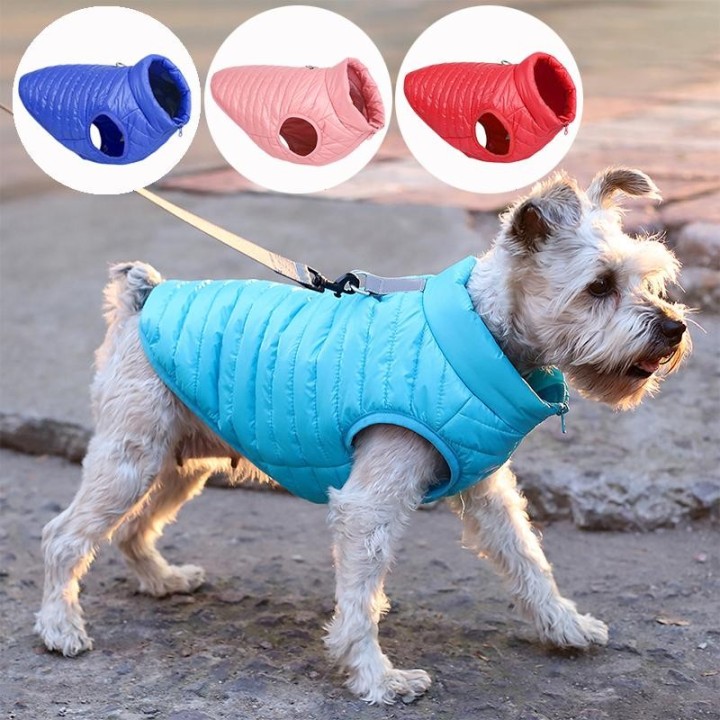 Wasserdichte Haustierkleidung für kleine und mittelgroße Hunde, Daunenjacke, Welpen-Katzen-Weste, Outfits, Mäntel für französ