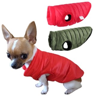 Welpen Hund Kleidung Winter Hund Jacke Mantel Gepolsterte Chihuahua Bekleidung Französisch Bulldogge Kleidung Haustiere Outfi