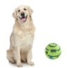 Langlebiger Haustier-Trainingsball, lustiger Sound, interaktives Hundespielzeug, Zahnreinigung, elastisches Spielzeug, Muti-S