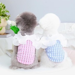 Ultradünne Weste für kleine Hunde, Sommer-Welpen-T-Shirt, atmungsaktive Katzenkleidung, Chihuahua-Kleidung, Yorkies-Kostüme,