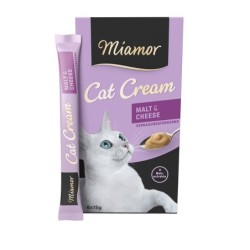 MIAMOR Cat Cream Malzpaste mit Käse 6 x 15 ml