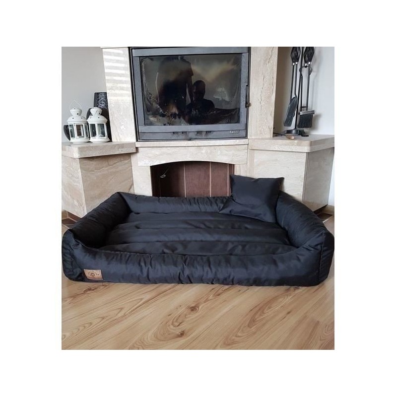 Beleuchtetes Hundebett 90x60 cm - Waschbares Bettchen - Waschbares Bettchen - Undurchlässiges Bettchen