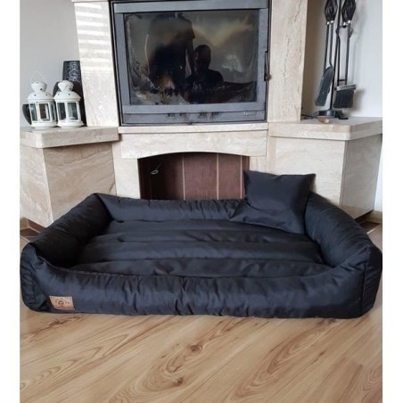 Beleuchtetes Hundebett 90x60 cm - Waschbares Bettchen - Waschbares Bettchen - Undurchlässiges Bettchen