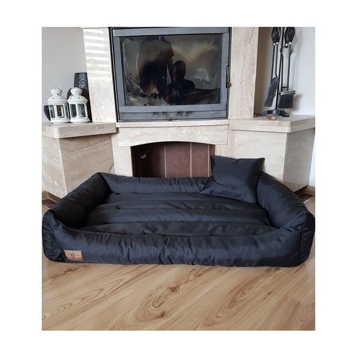 Beleuchtetes Hundebett 90x60 cm - Waschbares Bettchen - Waschbares Bettchen - Undurchlässiges Bettchen