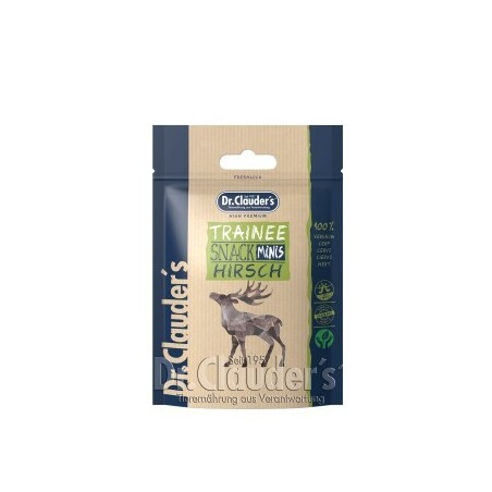 Dr. Clauder's Trainee Snack Minis Hirsch - 10x 50g