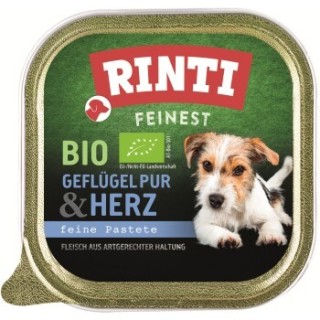 RINTI Feinest Bio Geflügel pur & Herz 11x150 g