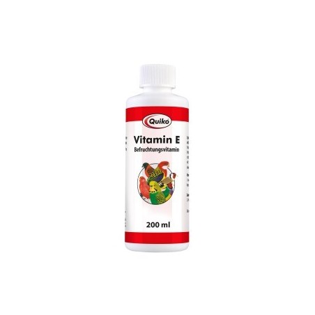 Quiko Vitamin E Liquid 200 ml: Ergänzungsfutter für Kanarien, Sittiche und Ziervögel