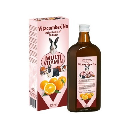 Quiko Vitacombex Na 500ml: Multivitaminsaft für Nagetiere