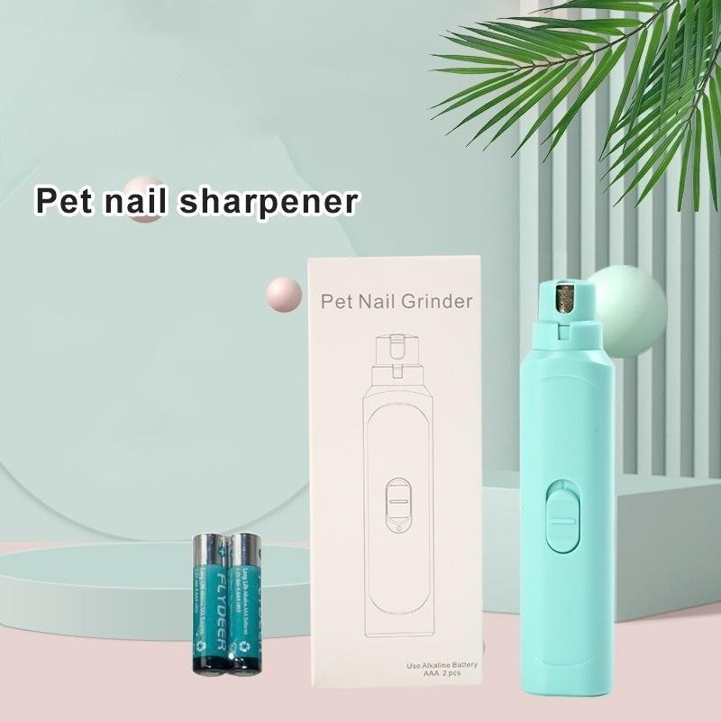 1 stücke Haustier Nagelschleifer Hund Katze Batteriemodell Nagelschneider Große und Kleine Hunde Nagelknipser Hundesalonwerkz