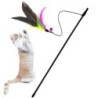 Lustiges Kätzchen-Katzen-Teaser, interaktives Spielzeug, Stange mit Glocke und Feder, Spielzeug für Katzen, Teaser, interakti