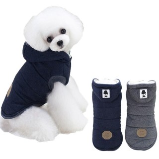 Welpe Haustier Hund Mantel Jacke Winter Hundekleidung Outfits Zweibeinige Kleidung Französische Bulldogge Chihuahua Yorkies H