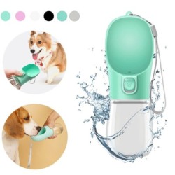 Welpen-Wasserflasche, tragbarer Becher für kleine, mittelgroße und große Hunde, Katzen, Outdoor-Reisen, auslaufsicherer Wasse