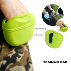 Praktische Leckerli-Beutel für Hunde und Welpen, Belohnungskekse für das Walk-Obedience-Training schwarz
