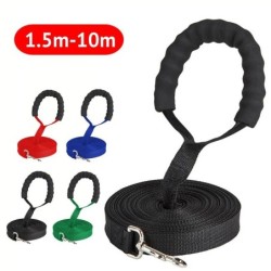 Lange Hundeleine, Seil mit komfortablem Schwammgriff, Haustier-Leine, Gürtel, Outdoor-Training, Hundeband, für kleine, mittel