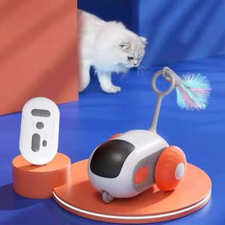 Dropshipping Smart Katzenspielzeug Automatisch bewegliches ferngesteuertes Spielzeugauto für Katzen und Hunde Interaktives Sp