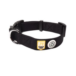 Woolly Wolf Halsband Raven Black M