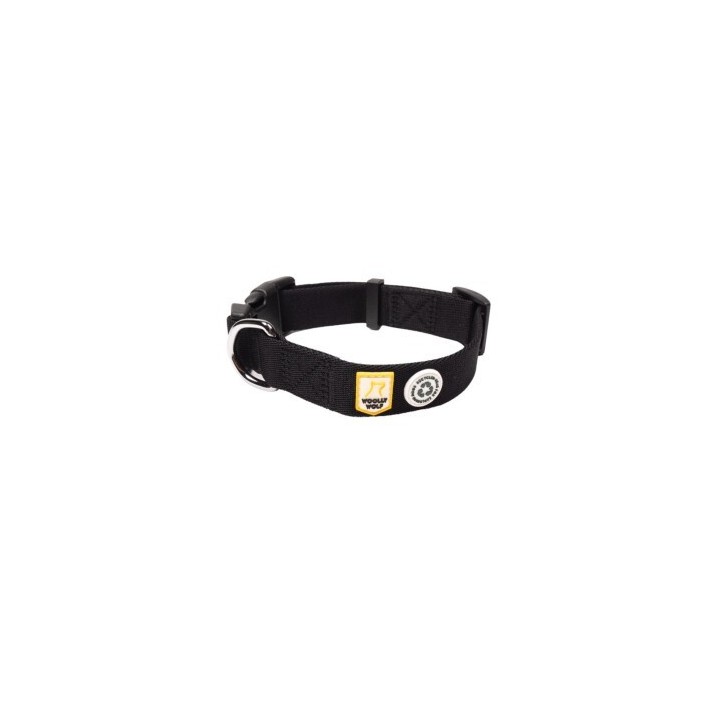 Woolly Wolf Halsband Raven Black M