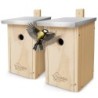 WILDLIFE HOME Nistkasten für Kohlmeisen & Co. 2er Set