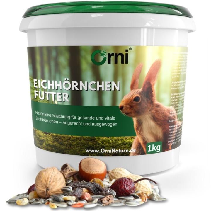 Orni Eichhörnchenfutter 1kg