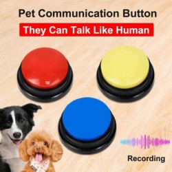 Hundetasten Training Diktiergerät Squeeze Box Interaktive Hundekommunikationstasten Haustiertraining 4 PCS
