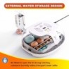 Inkubator zum Schlüpfen von Eiern, automatisches Eierdrehen, multifunktionale Eierablage, transparente Abdeckung Model A (12