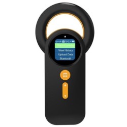 Tier Mikrochip Haustier Tag Scanner ID Reader RFID Tier Etiketten Handheld Reader BT + USB + 2,4G Verbinden schwarz