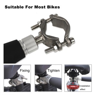 Fahrrad-Hundeleine, freihändige Fahrradleine für Hunde, sichere Hunde-Fahrradleine, geeignet für Outdoor-Übungen schwarz