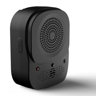 Ultraschall-Hundevertreiber, Hundebell-Abschreckungsgeräte, wiederaufladbar, tragbar, multifunktional, Anti-Lärm schwarz