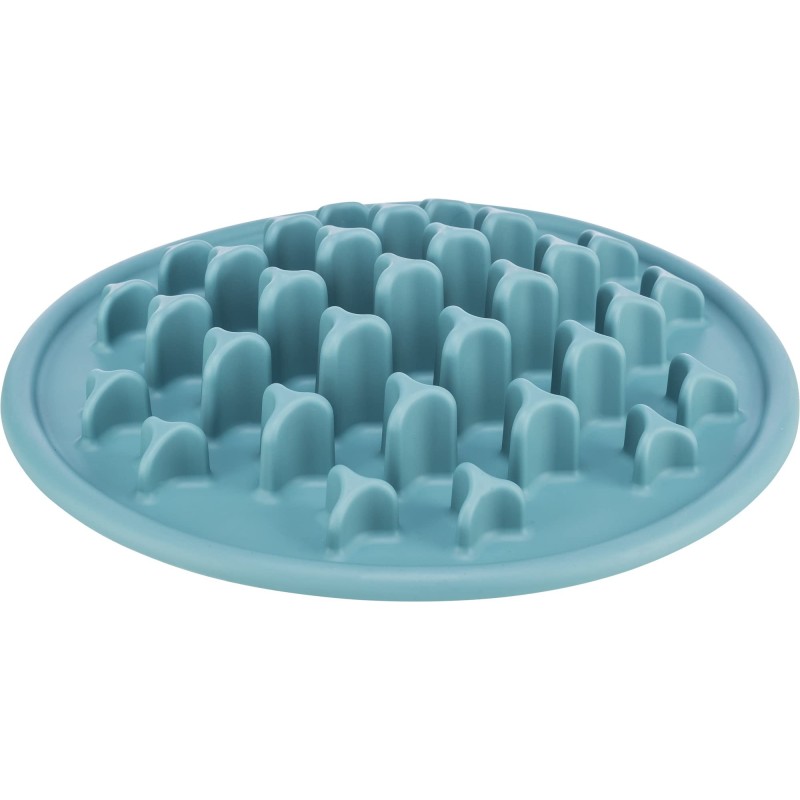 Slow Feeding Mantel para Alimento Pillars. Azul.