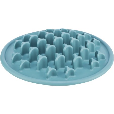 Slow Feeding Mantel para Alimento Pillars. Azul.