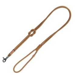 BE NORDIC Correa Cuero XS-L: 1.20 m/ 8 mm, Marrón