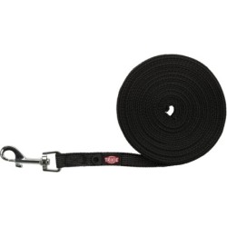 Correa de Rastreo, engomada, S–M, 5 m/15 mm, Negro