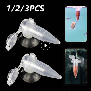 Automatischer Fischfutterspender Artemia Eier Feeder Rotwurm Fütterung Trichter Tasse Aquarium Zubehör Betta Fischfutter Fütt