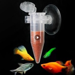 Automatischer Fischfutterspender, Salzgarnelen-Futterspender, roter Wurm-Fütterer, Wurm-Trichterbecher, Fischfutter-Fütterung