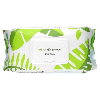 Earth Rated, Feuchttücher für Hunde, ohne Duft, 100 Feuchttücher