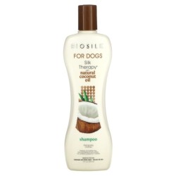 Biosilk, Silky Therapy, mit natürlichem Kokosnussöl-Shampoo, für Hunde, 12 fl oz (355 ml)