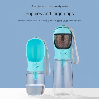 Tragbares Futter- und Wasserzubehör für Hunde und Katzen, tragbares Material in Lebensmittelqualität, Wasserbecher für Hunde