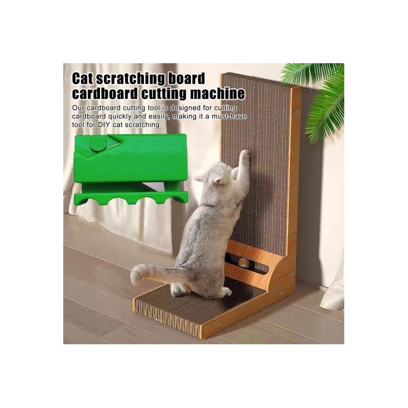 Kartonschneider für Katzenkratzbretter, DIY-Katzenkratzbrett, Kartonabisolierwerkzeug, handgeführte Kartonschneidemaschine fü