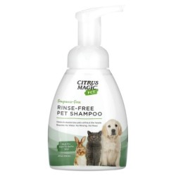 Citrus Magic, Haustier, spülfreies Haustiershampoo, parfümfrei, 237 ml (236 ml)