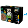 SHEBA Nature’s Collection 48x85 g: Nassfutter mit Huhn, Truthahn, Thunfisch und Lachs für Katzen