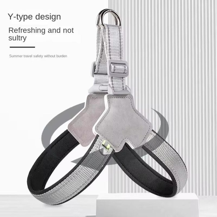 1 STÜCKE Haustier Traktion Brustgurt Weste Typ Haustiergeschirr Bequem Und Atmungsaktiv Outdoor Walking Haustier Produkt Zube